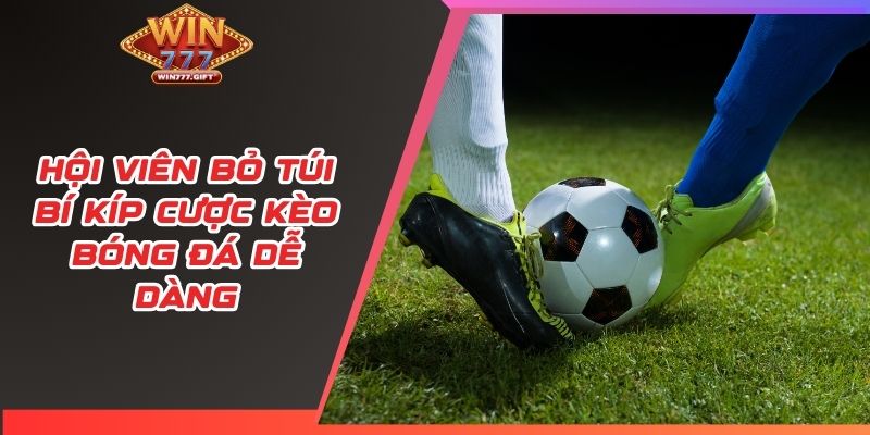 Hội viên bỏ túi bí kíp cược kèo bóng đá dễ dàng